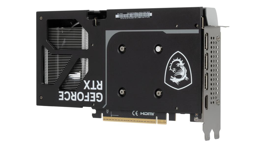Видеокарта MSI GeForce RTX 5060 Ti Ventus 2x OC (8 ГБ):, фото 6