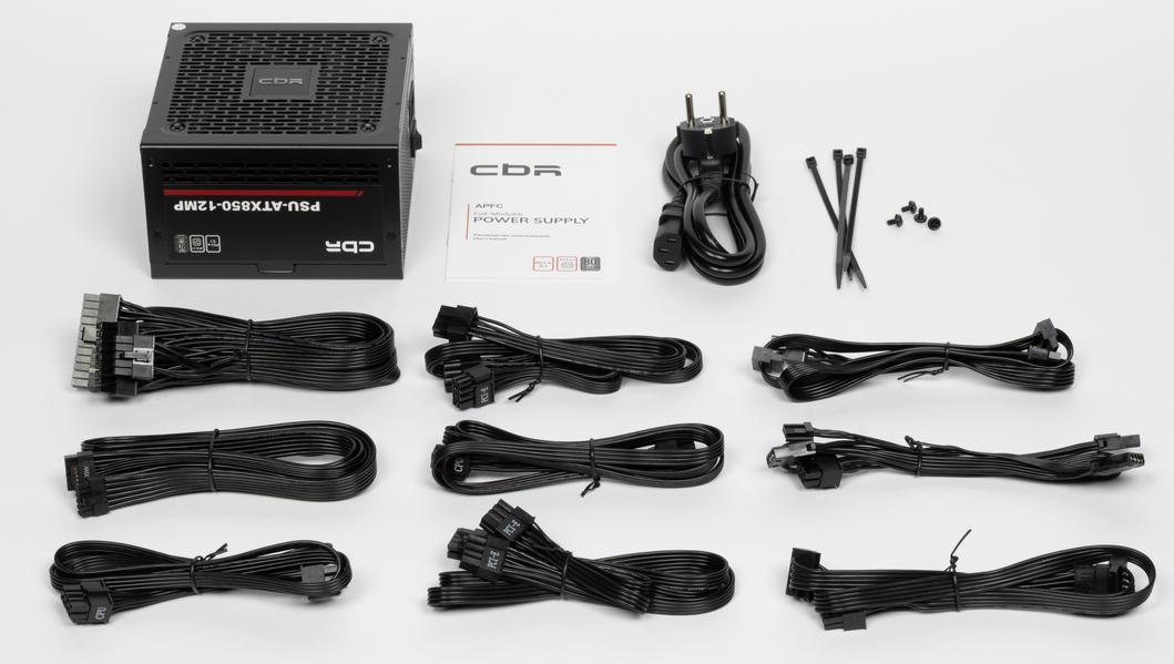 Блок питания CBR X Platinum 850W (PSU-ATX850-12MP):, фото 5