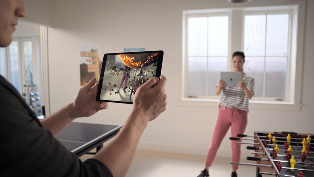 Многопользовательская AR-игра в iOS 12