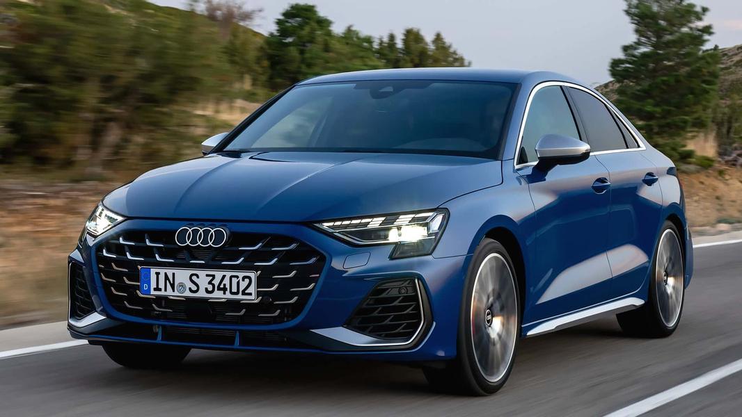 Представлен Audi S3 2025 — наконец-то он мощнее Volkswagen Golf R, фото 1