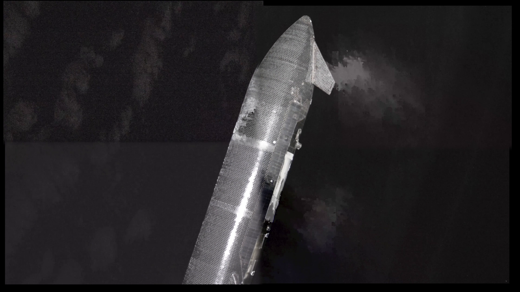 SpaceX показала уникальные кадры с орбиты как спутники Starlink помогают искать проблемы у Starship