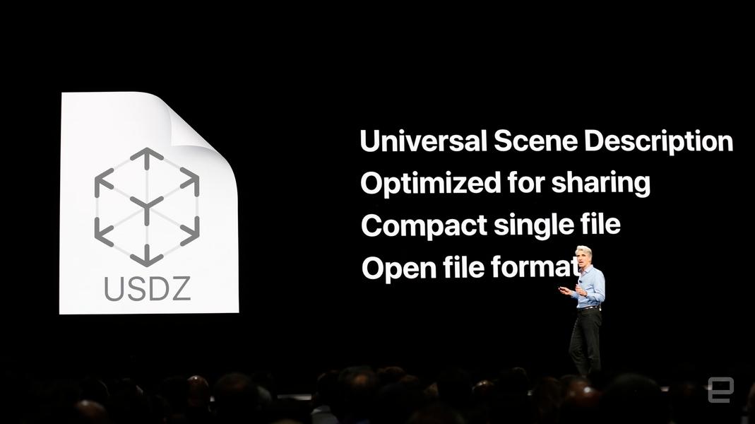 Apple совместно с Pixar разработали открытый формат для файлов дополненной реальности 