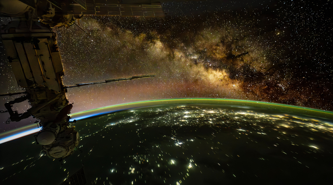 Как сделали «невозможное» фото Млечного Пути с МКС: астронавт NASA раскрыл секрет съемки без звездных следов