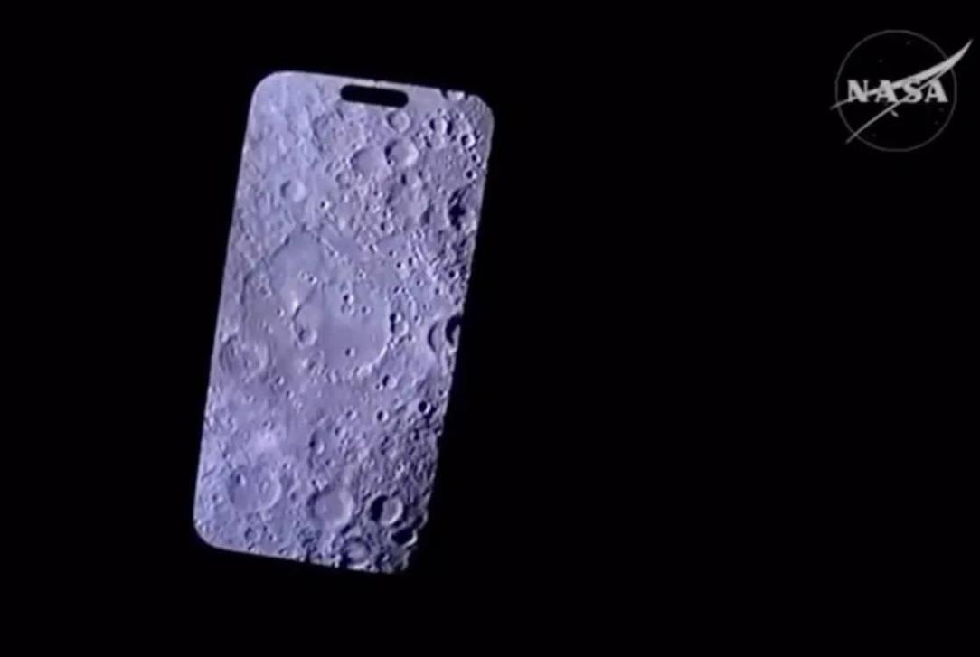 Лунный снимок на iPhone: командир миссии Artemis II сделал эффектное фото лунной поверхности