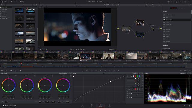 Система цветокоррекции и профессионального нелинейного монтажа DaVinci Resolve 12.5:, фото 1