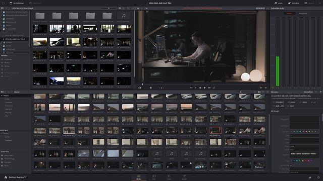 Система цветокоррекции и профессионального нелинейного монтажа DaVinci Resolve 12.5:, фото 5