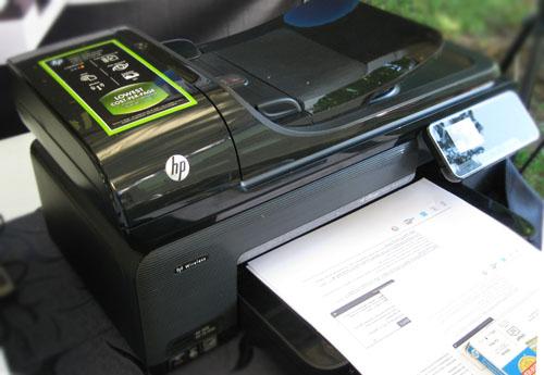 новый широкоформатный принтер Officejet 7500A eAiO