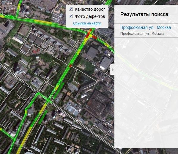 Дороги России — карта