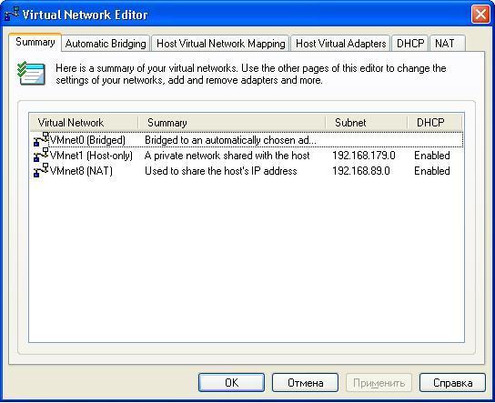 Virtual Network Editor