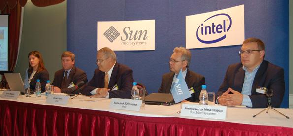 Пресс-конференция Intel и Sun, фото 1