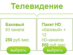 onlime ТВ пакеты