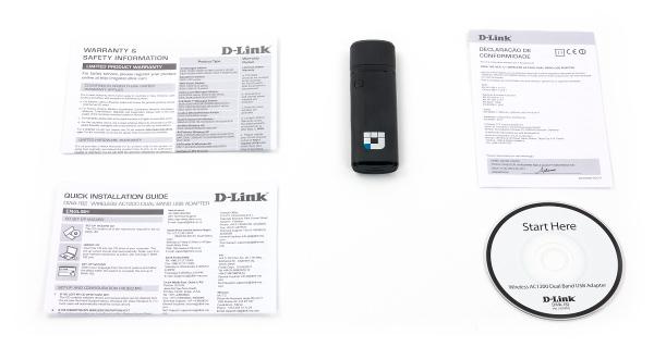Комплект поставки D-Link DWA-182