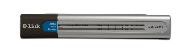 D-Link DSL-G804V: маршрутизатор ADSL2/2+ и сервер IPSEC PPTP и L2TP VPN со встроенной беспроводной точкой доступа стандарта IEEE 802.11g, часть 1, фото 2