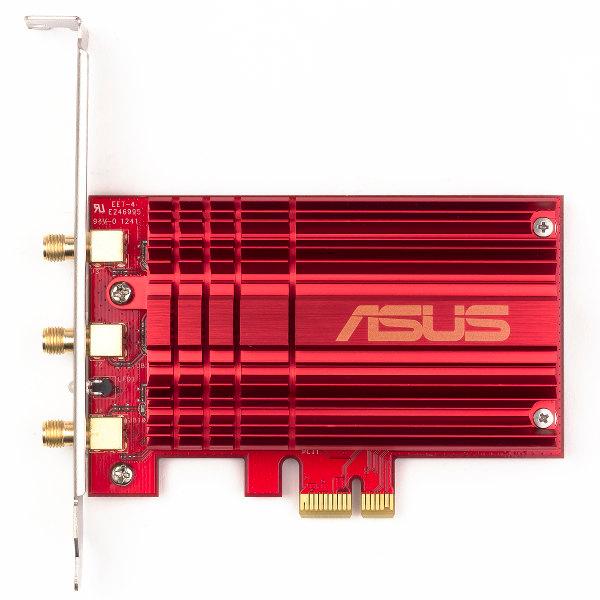 Внешний вид беспроводного адаптера ASUS PCE-AC66 Внешний вид беспроводного адаптера ASUS PCE-AC66