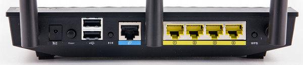Внешний вид беспроводного роутера Asus RT-AC66U