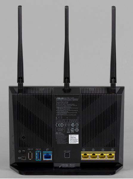 Внешний вид Asus RT-AC68U Внешний вид Asus RT-AC68U