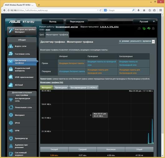 Настройка Asus RT-N18U Настройка Asus RT-N18U