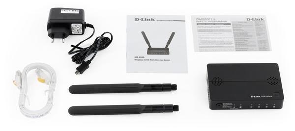 Комплект поставки D-Link DIR-806A Комплект поставки D-Link DIR-806A