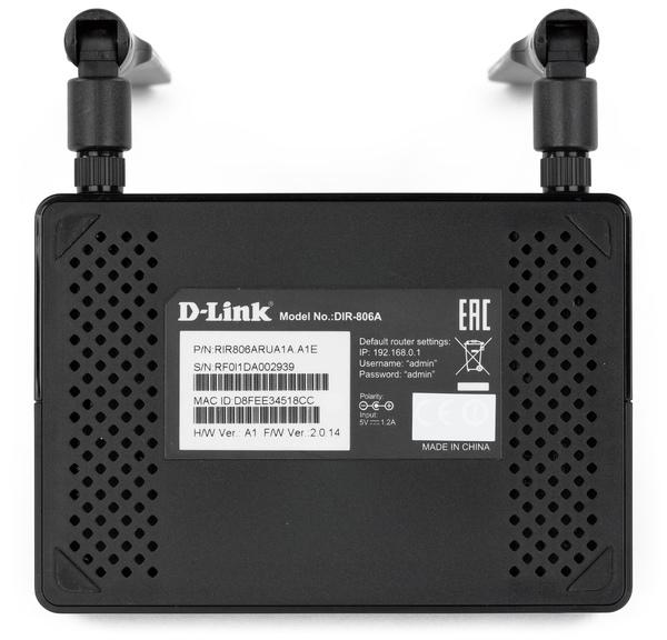 Внешний вид D-Link DIR-806A Внешний вид D-Link DIR-806A
