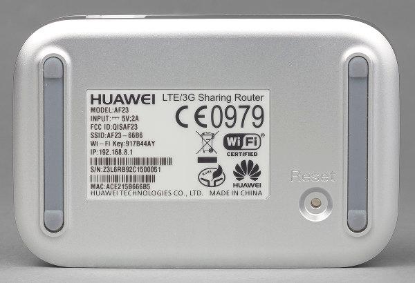 Внешний вид роутера Huawei AF23 Внешний вид роутера Huawei AF23