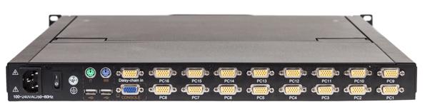 Выдвижная LCD KVM-консоль Kinan XL1716