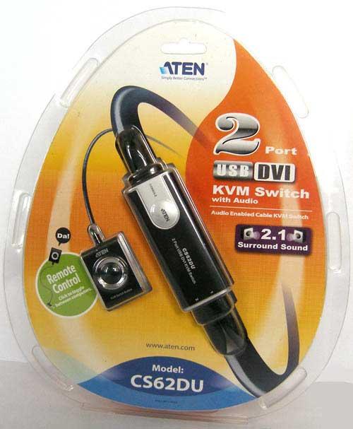 Персональный двухпортовый KVM ATEN CS-62DU, фото 2