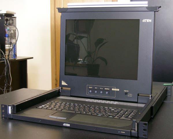 Slideaway LCD KVM Switch ATEN CL-1216, фото 5