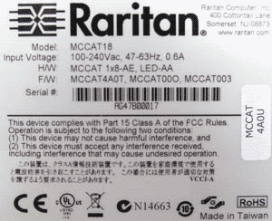 KVM Raritan MasterConsole CAT, фото 6