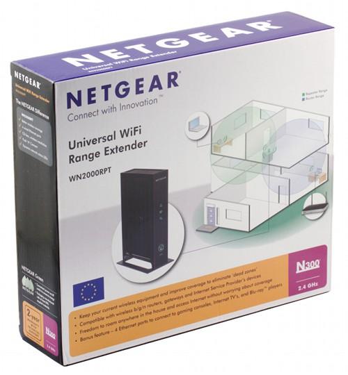 Беспроводной повторитель Netgear WN2000RPT, фото 1