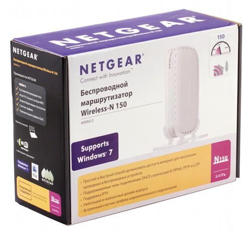 Компактный беспроводной роутер Netgear WNR612:, фото 1