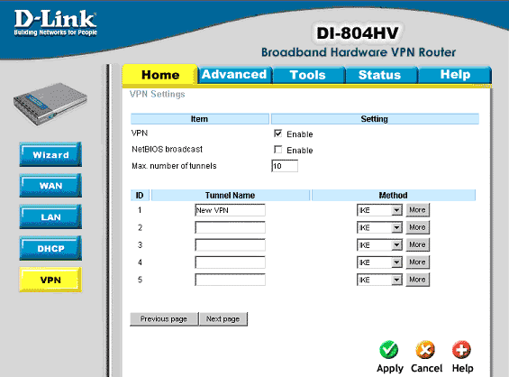 VPN на базе D-Link DI-804HV, фото 4