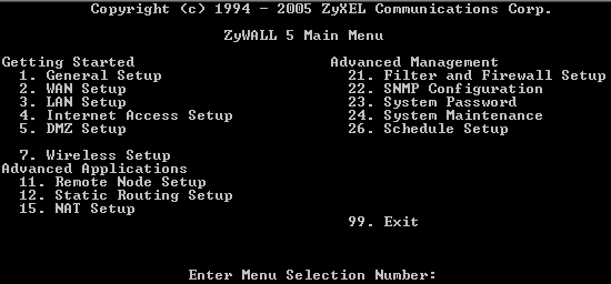 Интернет-роутер ZyXEL ZyWALL 5 и ZyWALL Turbo Card, часть 1, фото 13