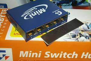 Миникоммутатор Gigabyte GS-SW005, фото 4