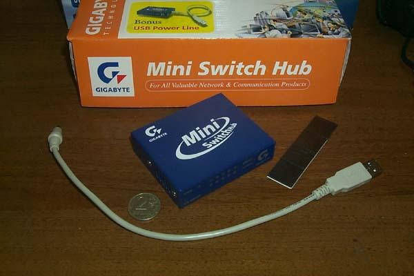Миникоммутатор Gigabyte GS-SW005, фото 3