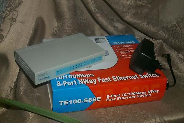 8-портовый коммутатор TRENDnet TE100-S88E, фото 1