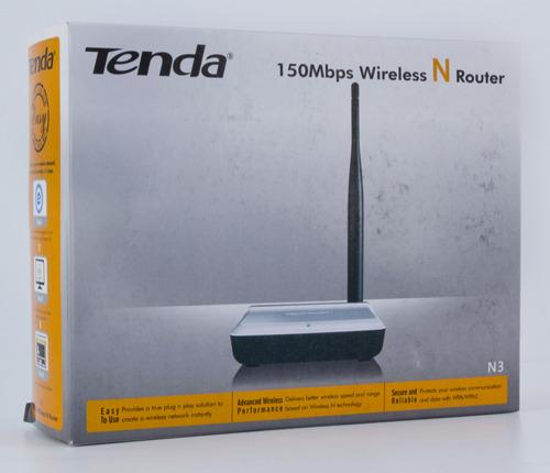 Укаковка роутера Tenda N3