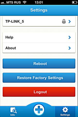 Утилита TP-Link Tether Утилита TP-Link Tether
