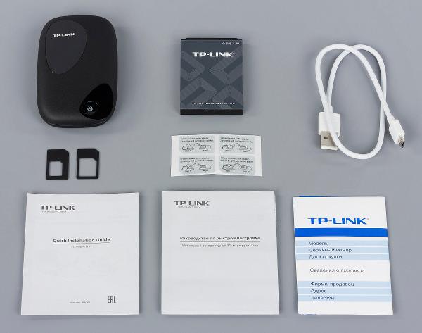 Комплект поставки TP-Link М5250 Комплект поставки TP-Link М5250