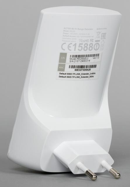 Внешний вид TP-Link Archer RE200 Внешний вид TP-Link Archer RE200