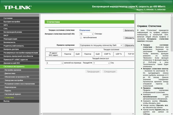 Настройка TP-Link TL-WR940N 450M
