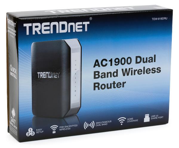 Упаоквка TrendNet TEW-818DRU Упаковка TrendNet TEW-818DRU