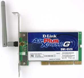 Адаптеры D-Link DWL-G520 и DWL-G650, фото 1