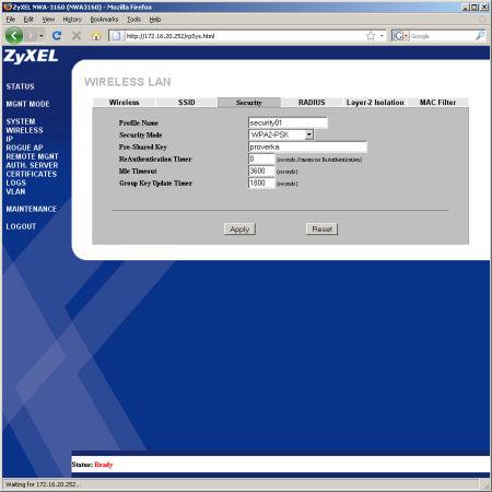 Линейка профессиональных точек доступа ZyXEL NWA-3100/3500, часть 1, фото 5