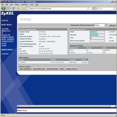 Линейка профессиональных точек доступа ZyXEL NWA-3100/3500, часть 1, фото 3