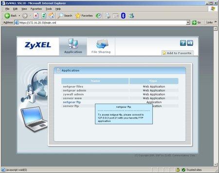 ZyXEL ZyWALL SSL 10, фото 7