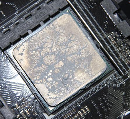 AMD Coolers 2016 - AMD 125W Thermal Solution, распределение термопасты AMD Coolers 2016 - AMD 125W Thermal Solution, распределение термопасты