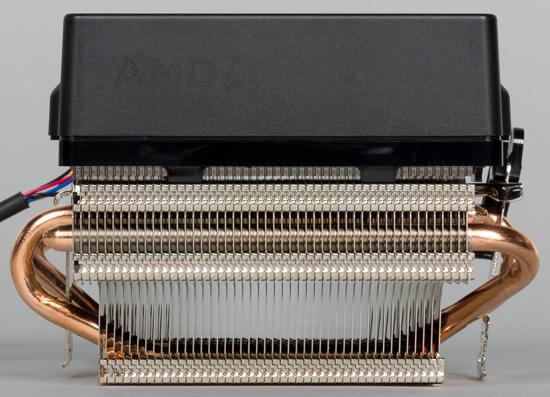 AMD Coolers 2016 - AMD Wraith, вид сбоку AMD Coolers 2016 - AMD Wraith, вид сбоку