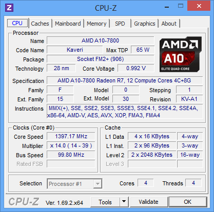 Гибридный APU AMD A10-7800:, фото 4