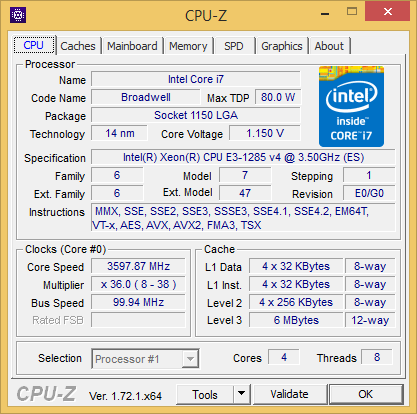 Процессоры Intel Core пятого поколения для настольных ПК (Broadwell-С):, фото 4
