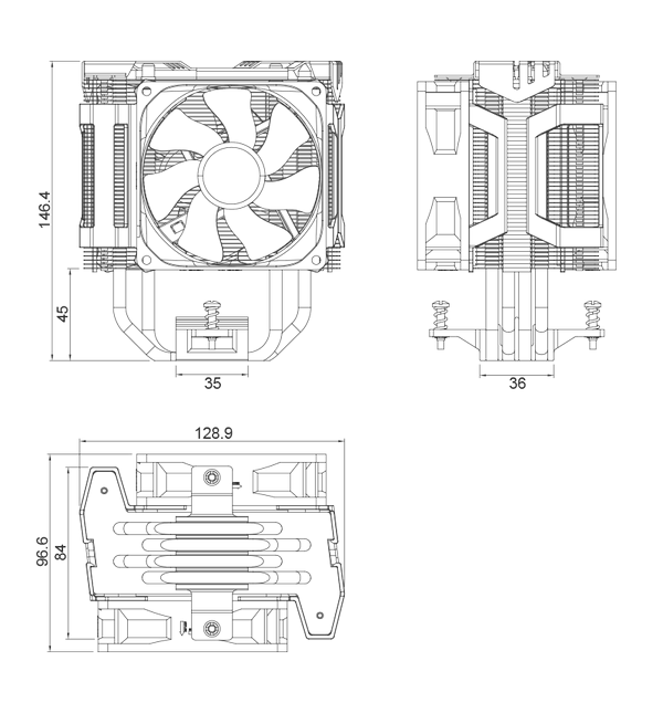кулер Cooler Master Hyper D92